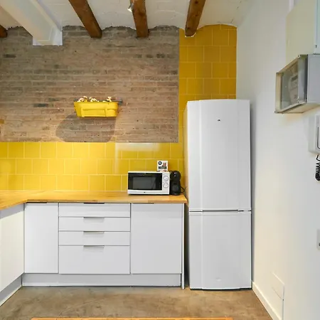 64 In A Typical Barcelona's Old Building Apartment