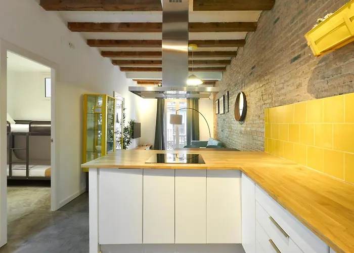 公寓 64 In A Typical Barcelona's Old Building 巴塞罗那