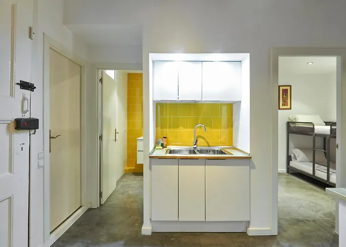 公寓 64 In A Typical Barcelona's Old Building 巴塞罗那